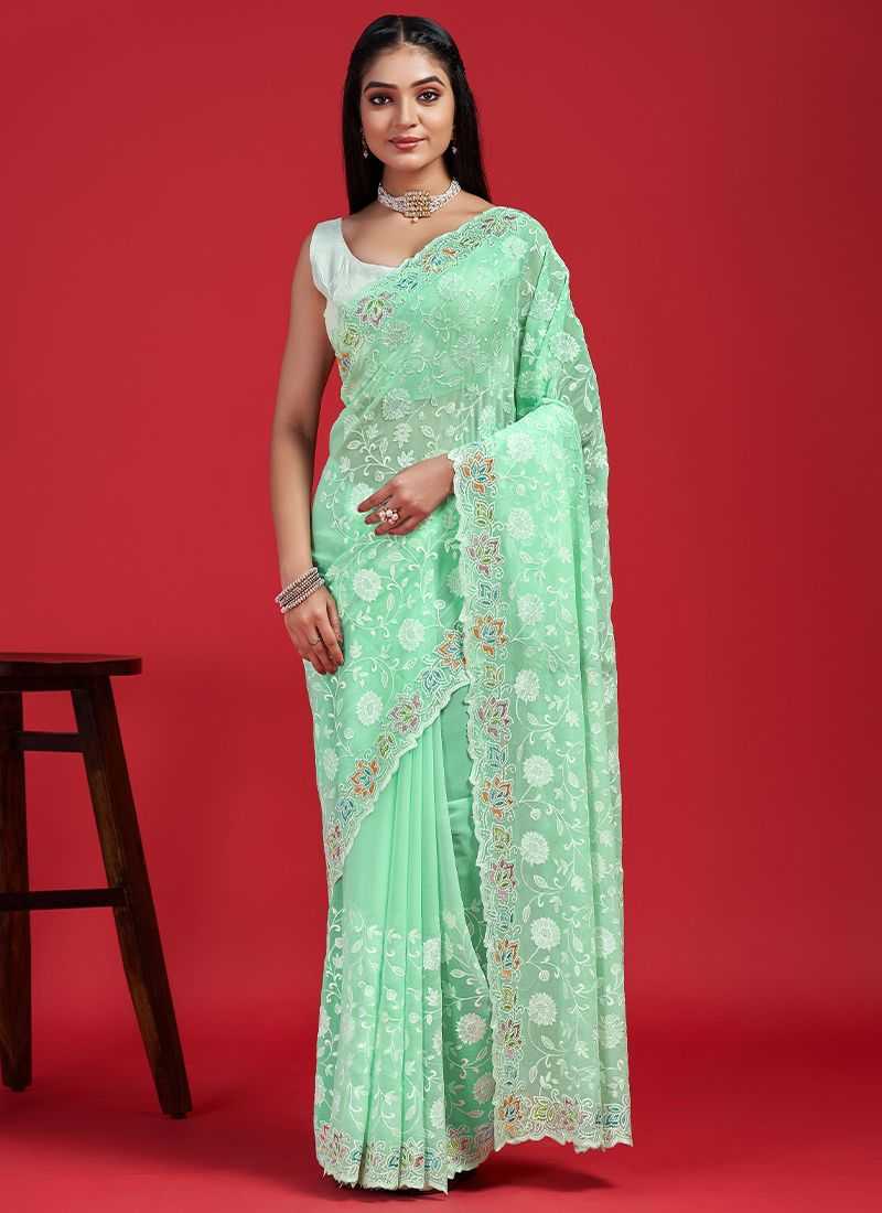 YNF GEORGETTE SAREES  RRS 151 WHOLESALE SAREE MANUFACTURER